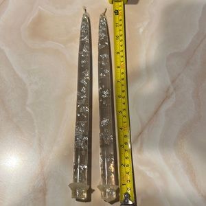 Vintage Lucite MID Century Decor Candles Flameless